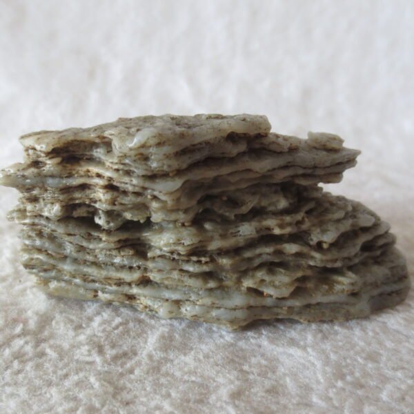 mountain shaped gobi wind carved layered agate natural rough stone specimen (v19) (copy)