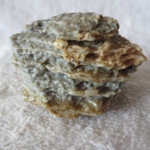 mountain shaped gobi wind carved layered agate natural rough stone specimen (v28) (copy)