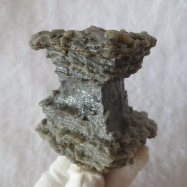 mountain shaped gobi wind carved layered agate natural rough stone specimen (v32) (copy)