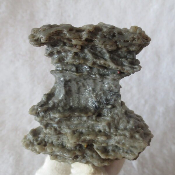 mountain shaped gobi wind carved layered agate natural rough stone specimen (v32) (copy)