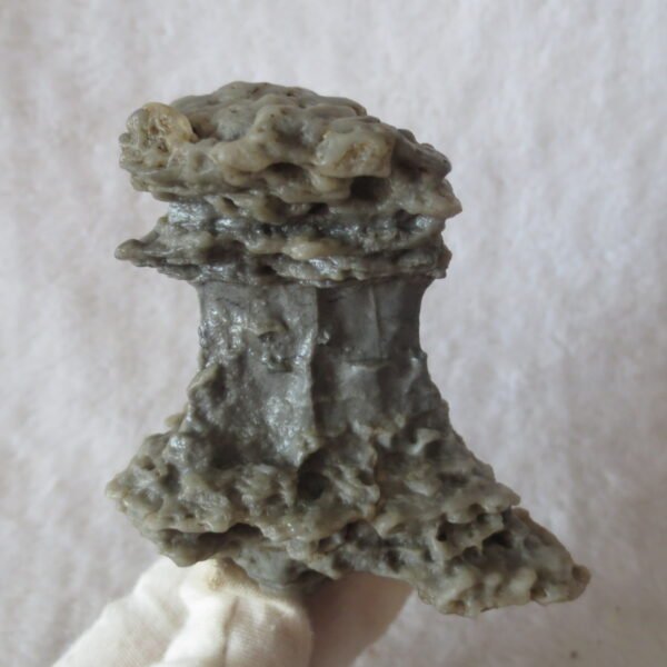 mountain shaped gobi wind carved layered agate natural rough stone specimen (v32) (copy)