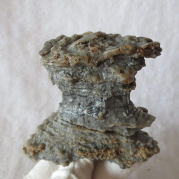 mountain shaped gobi wind carved layered agate natural rough stone specimen (v32) (copy)