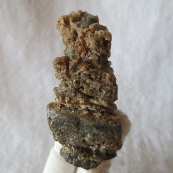 mountain shaped gobi wind carved layered agate natural rough stone specimen (v37) (copy)