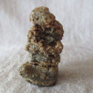 mountain shaped gobi wind carved layered agate natural rough stone specimen (v37) (copy)