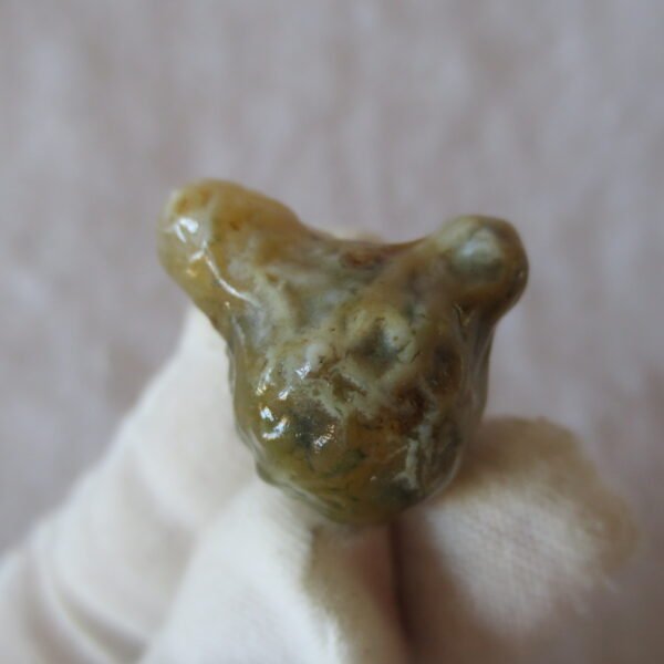 natural gobi vein agate raw stone, jinmai stone specimen (q11）