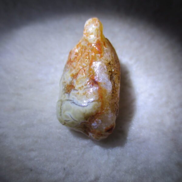 natural gobi vein agate raw stone, jinmai stone specimen (q30）