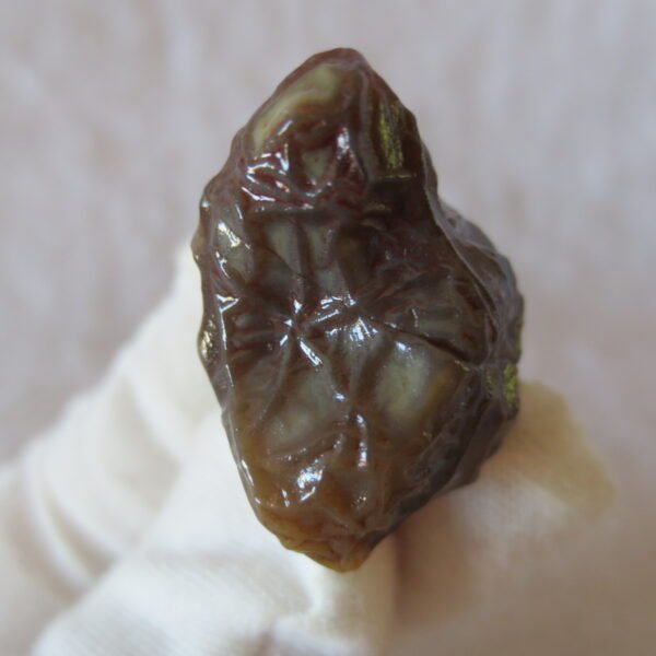 natural gobi vein agate raw stone, jinmai stone specimen (q33)