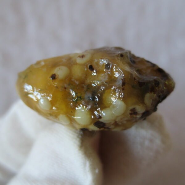 natural gobi vein agate raw stone, jinmai stone specimen (q40)