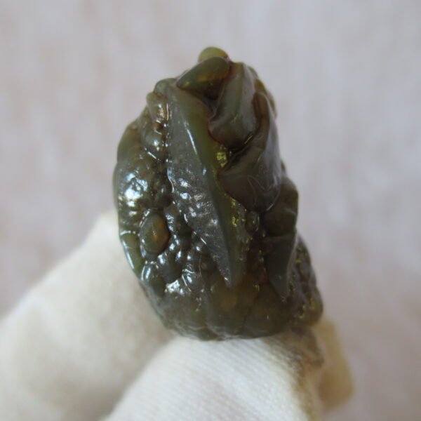 natural gobi vein agate raw stone, jinmai stone specimen (q47） (copy)