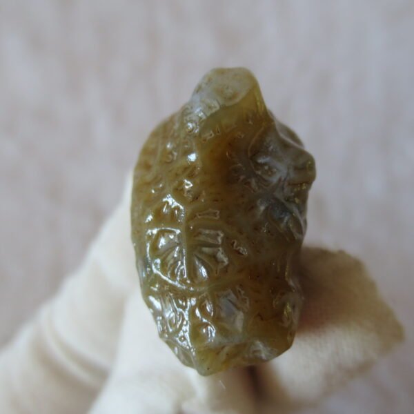 natural gobi vein agate raw stone, jinmai stone specimen (q64） (copy)