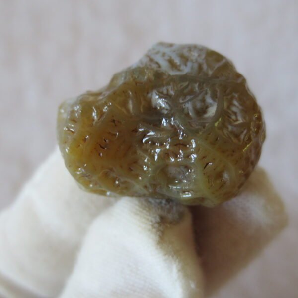 natural gobi vein agate raw stone, jinmai stone specimen (q50）