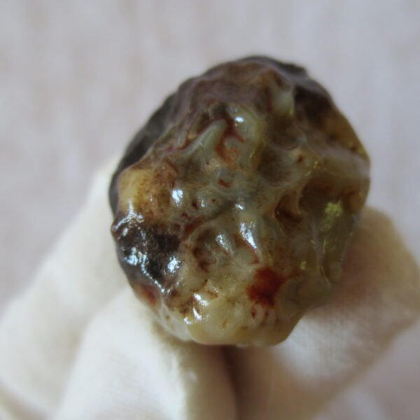 natural gobi vein agate raw stone, jinmai stone specimen (q53） (copy)