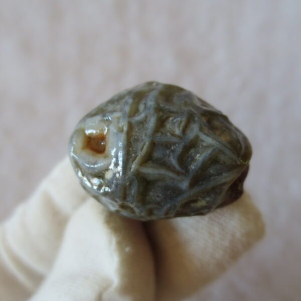 natural gobi vein agate raw stone, jinmai stone specimen (q58）