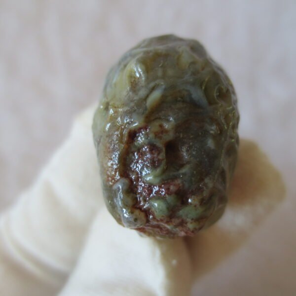 natural gobi vein agate raw stone, jinmai stone specimen (q58）