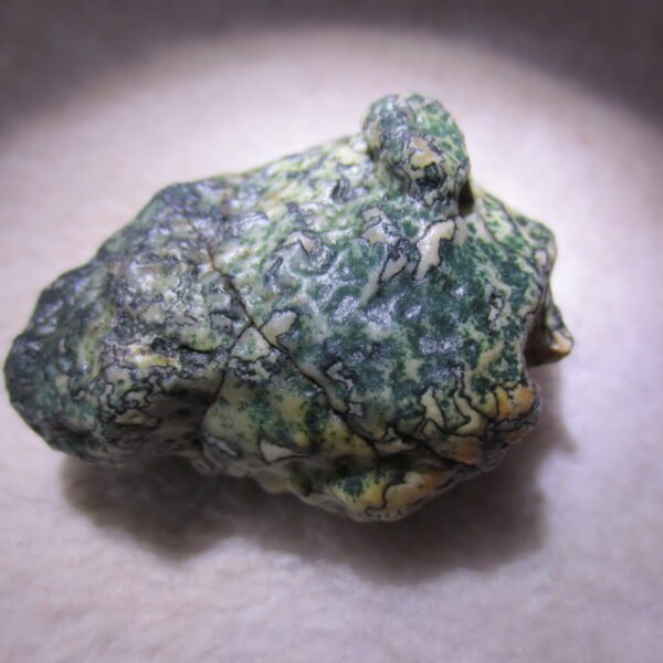 natural green grass flower gobi moss agate , desert gobi stone mineral specimen (t01)
