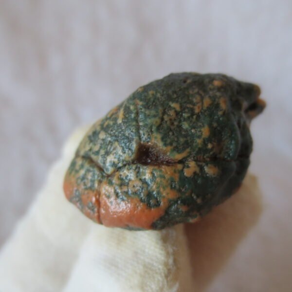 natural green grass flower gobi moss agate , desert gobi stone mineral specimen (t43）