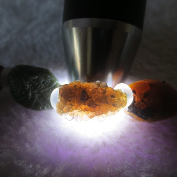heishan gobi vein‑textured agate bracelet natural rough nuggets (b395)