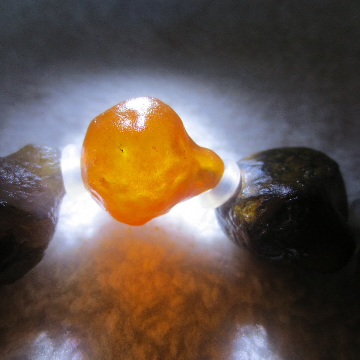 unpolished gobi raw agate bracelet, natural rough stone beads (b420) (copy)