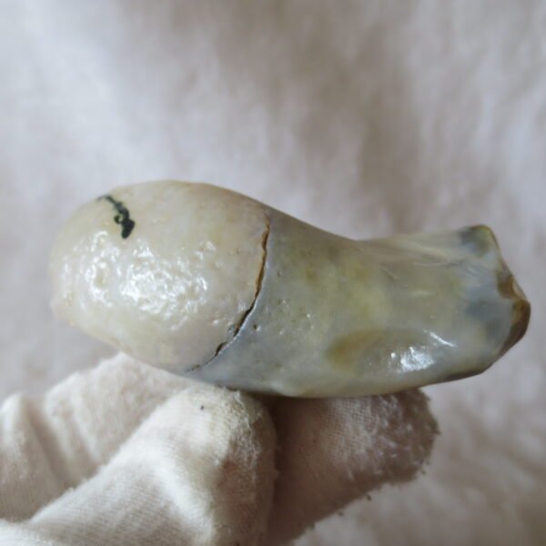 natural gobi eye stone，raw oracle eye agate，collectible crystal specimen (m97)