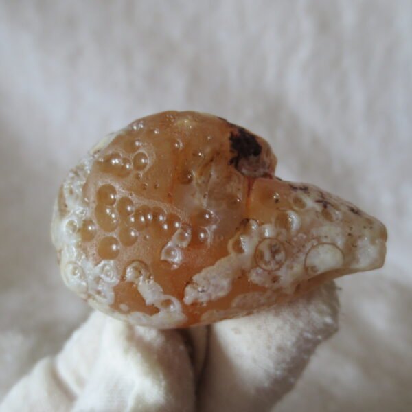 natural gobi eye stone，raw oracle eye agate，collectible crystal specimen (m117)