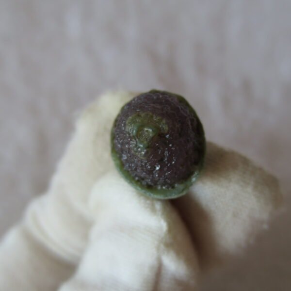 tiny gobi desert eye agate natural collectible rough stone specimen (m222)