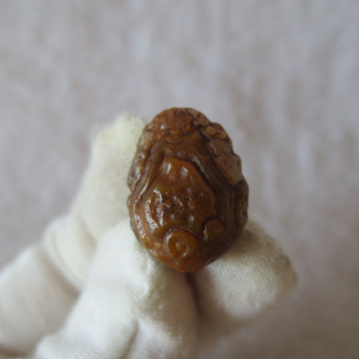 tiny gobi desert eye agate natural collectible rough stone specimen (m222) (copy)