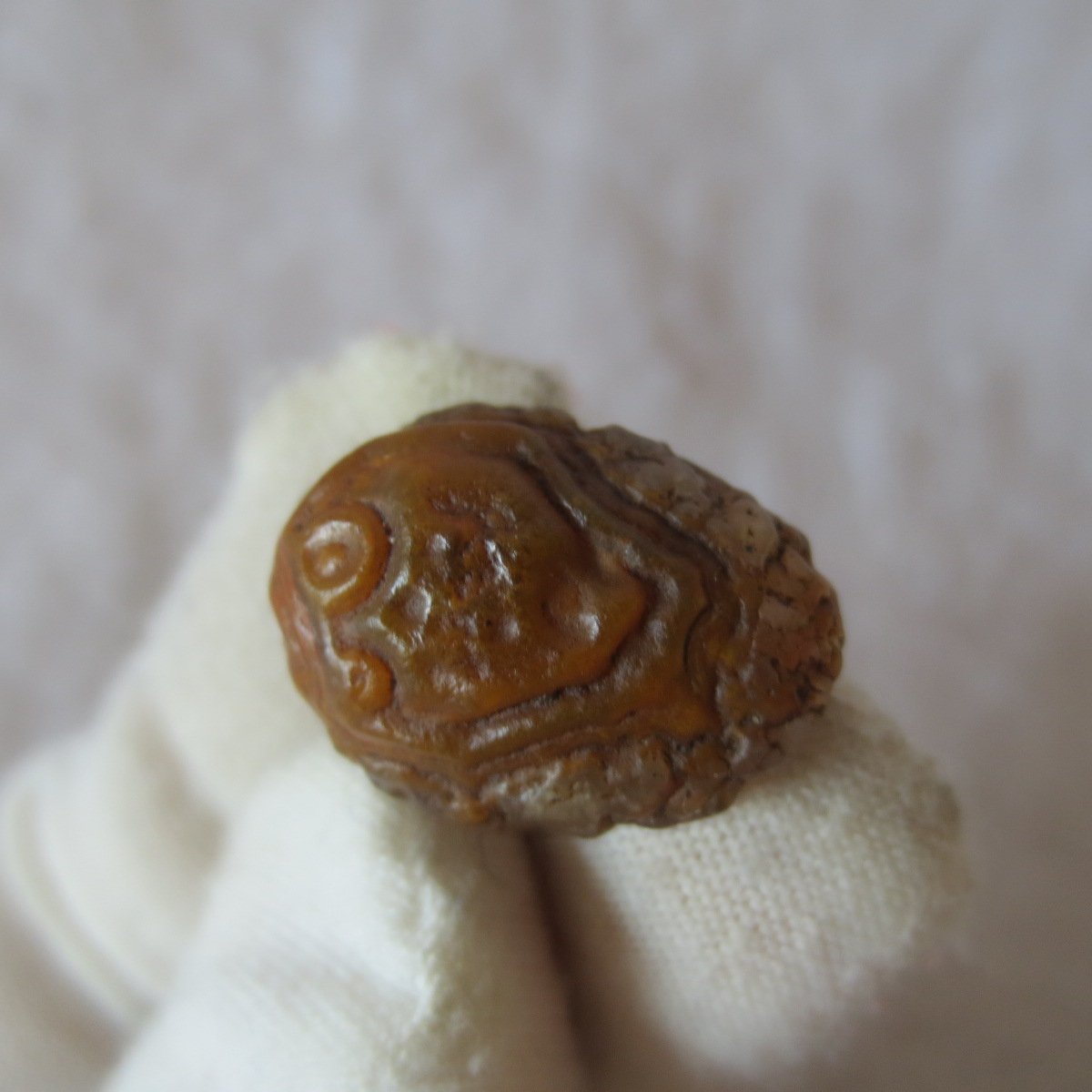 tiny gobi desert eye agate natural collectible rough stone specimen (m222) (copy)