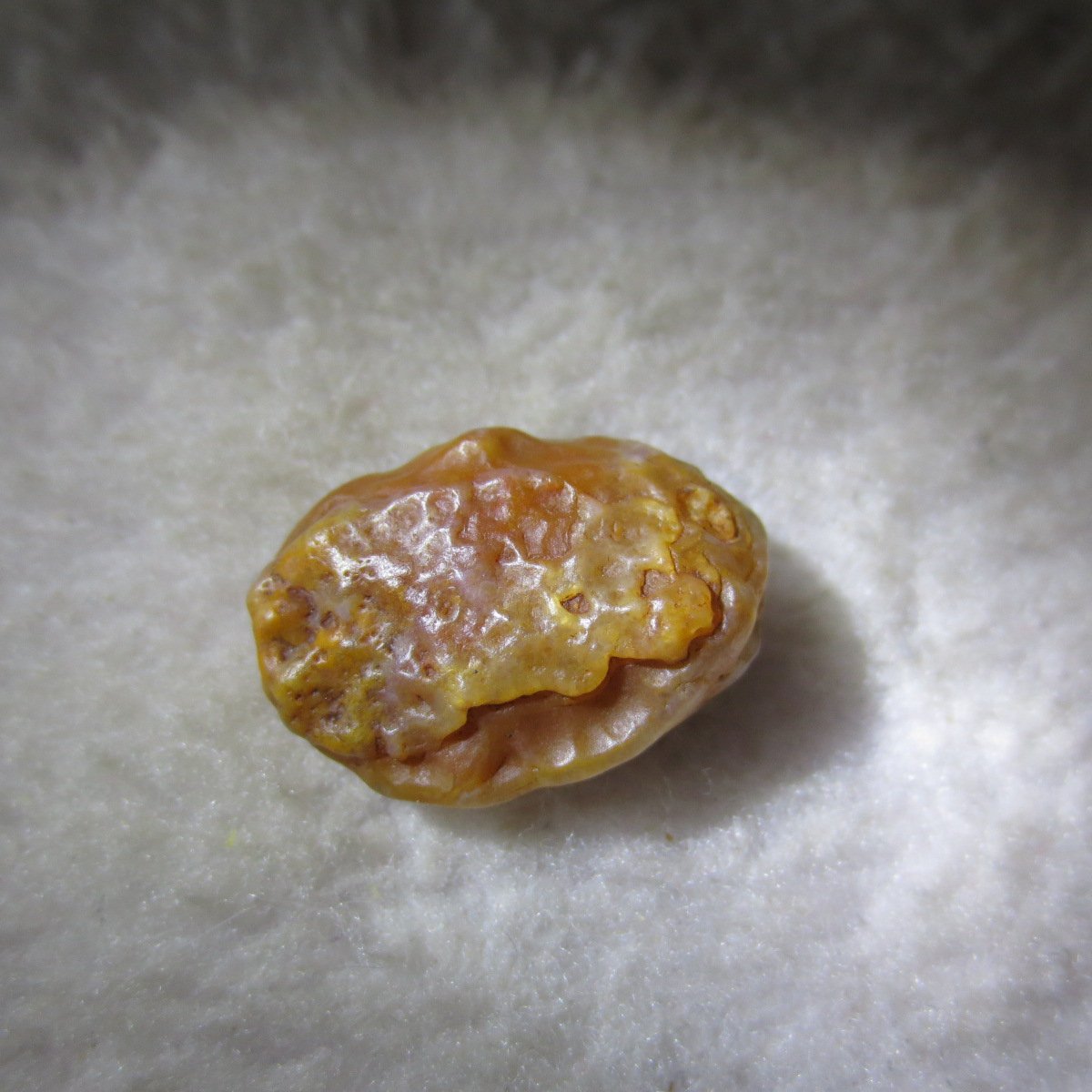 tiny gobi desert eye agate natural collectible rough stone specimen (m224)