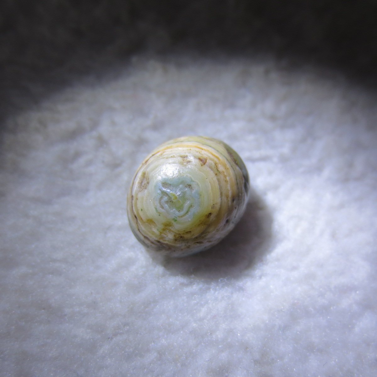 tiny gobi desert eye agate natural collectible rough stone specimen (m230) (copy) (copy)