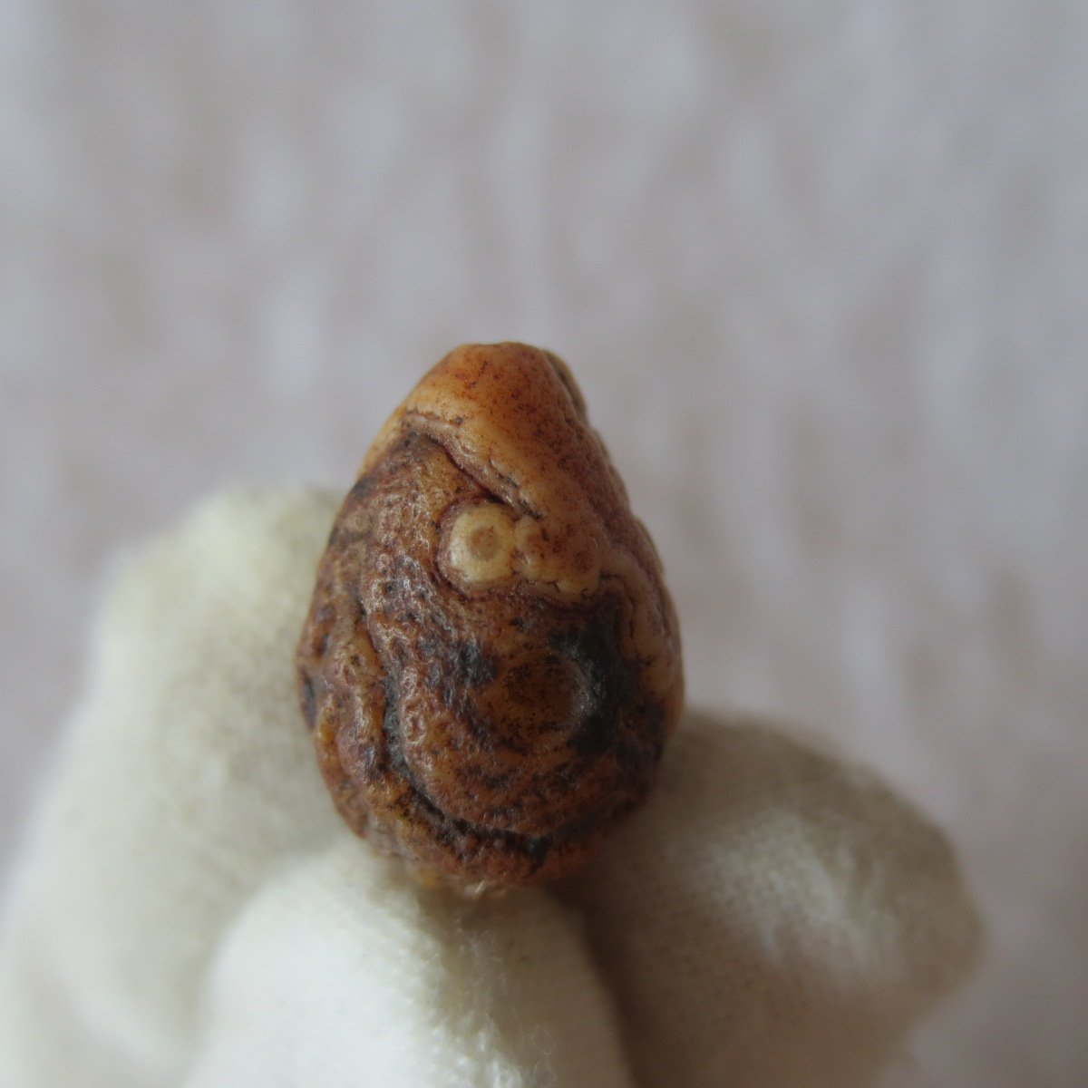 tiny gobi desert eye agate natural collectible rough stone specimen (m233)