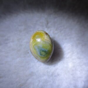 tiny gobi desert eye agate natural collectible rough stone specimen (m234)