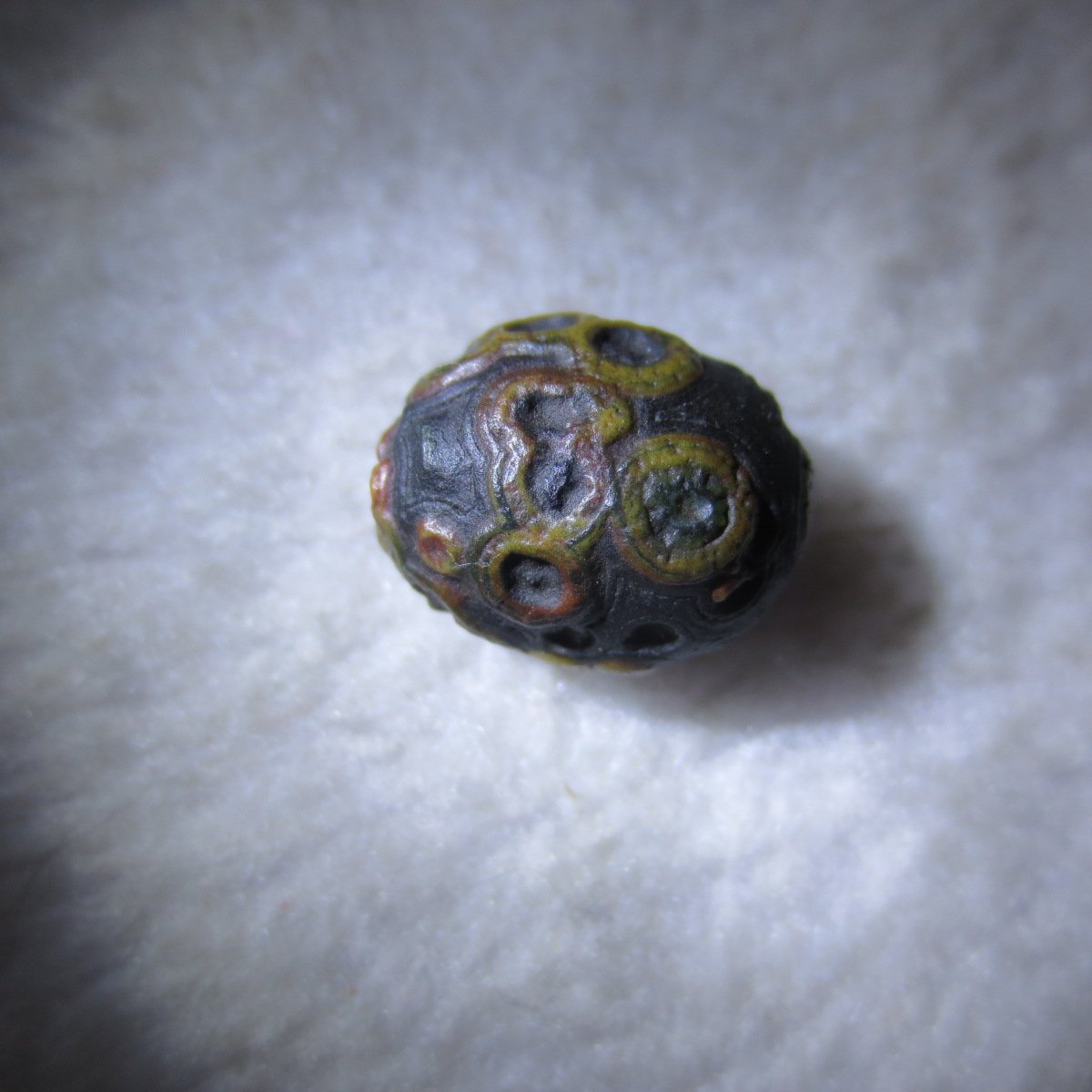 tiny gobi desert eye agate natural collectible rough stone specimen (m249) (copy)