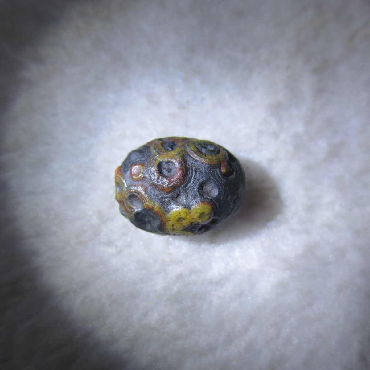 tiny gobi desert eye agate natural collectible rough stone specimen (m249) (copy)