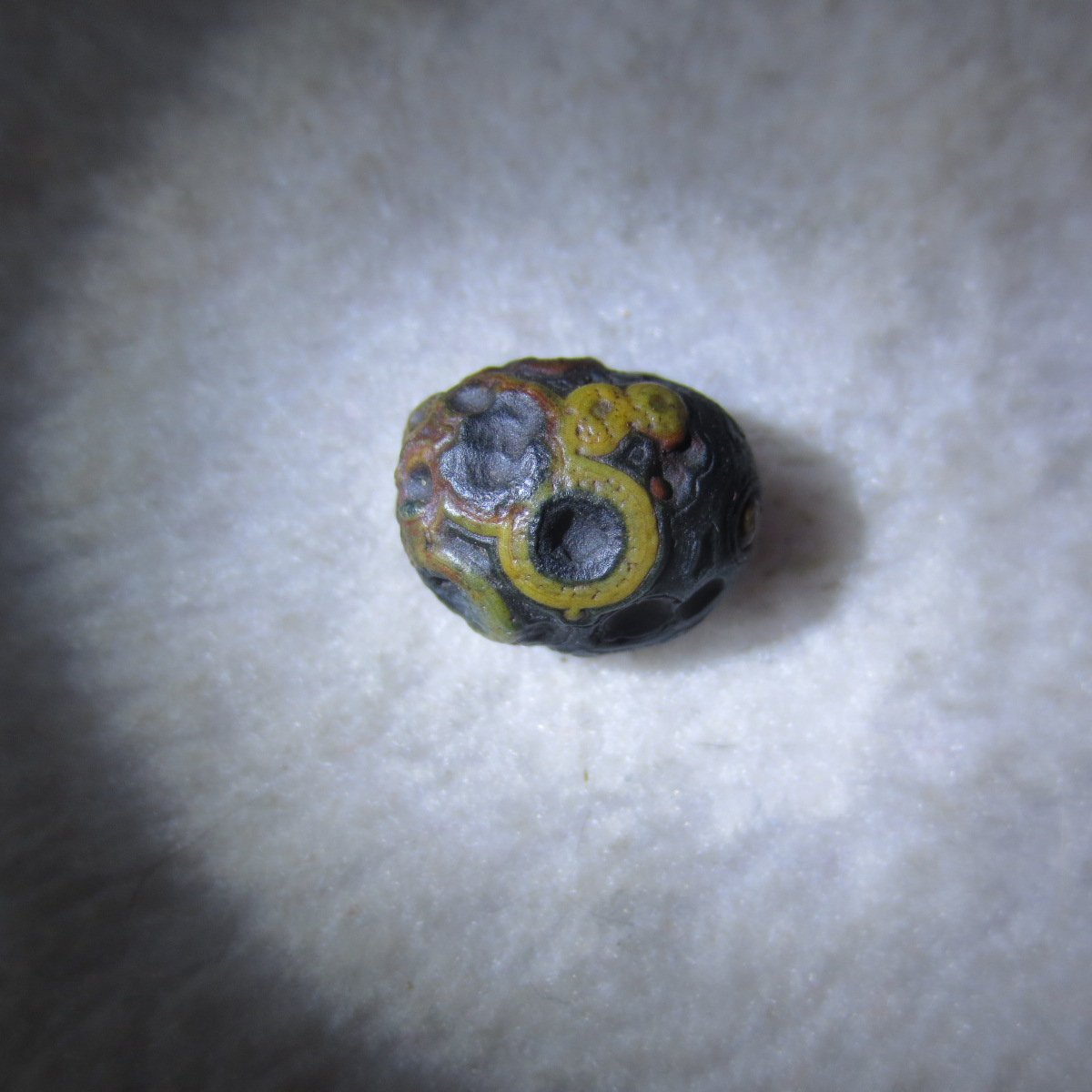 tiny gobi desert eye agate natural collectible rough stone specimen (m249) (copy)