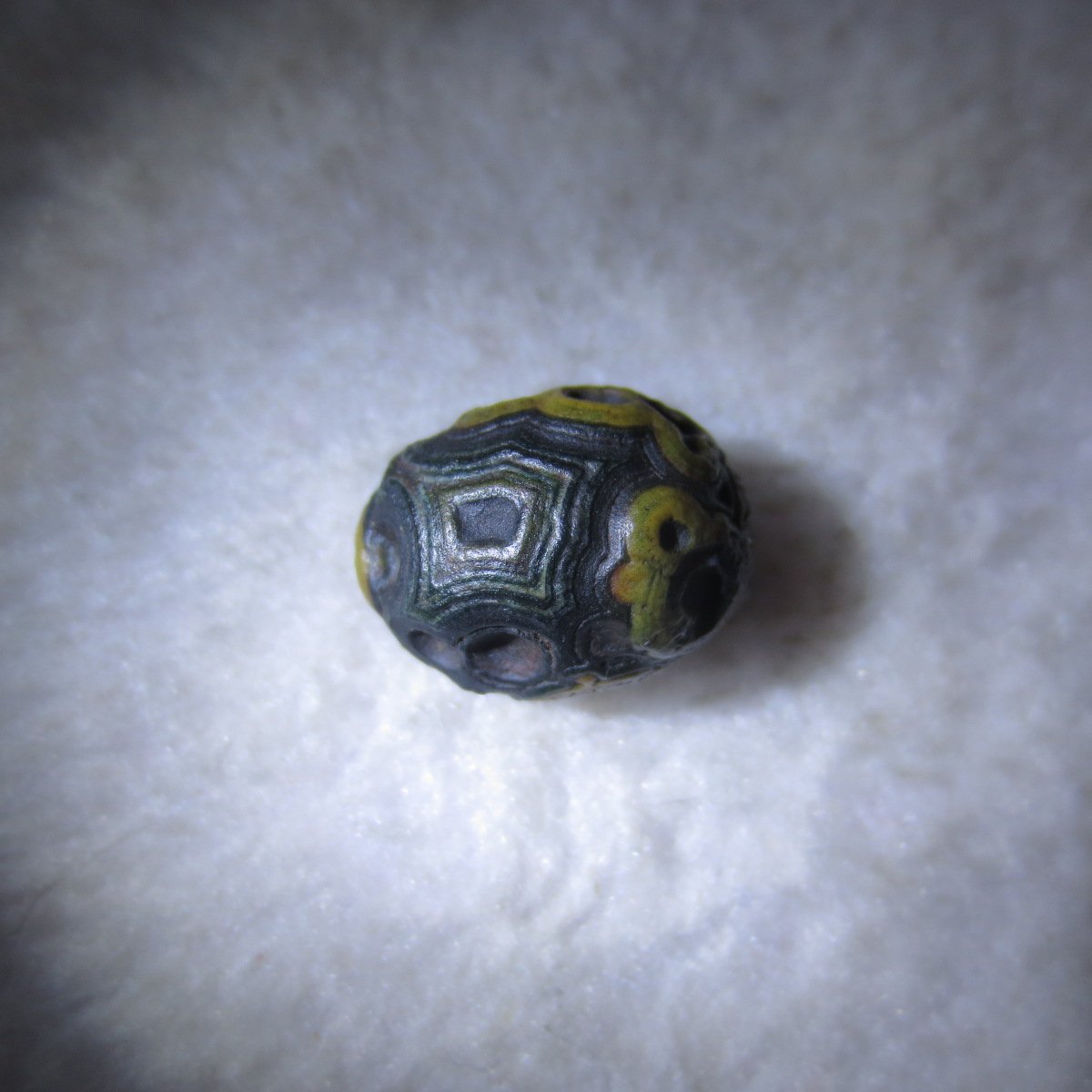 tiny gobi desert eye agate natural collectible rough stone specimen (m249) (copy)