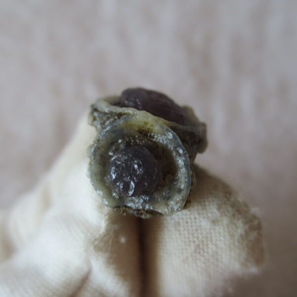 tiny gobi desert eye agate natural collectible rough stone specimen (m257)