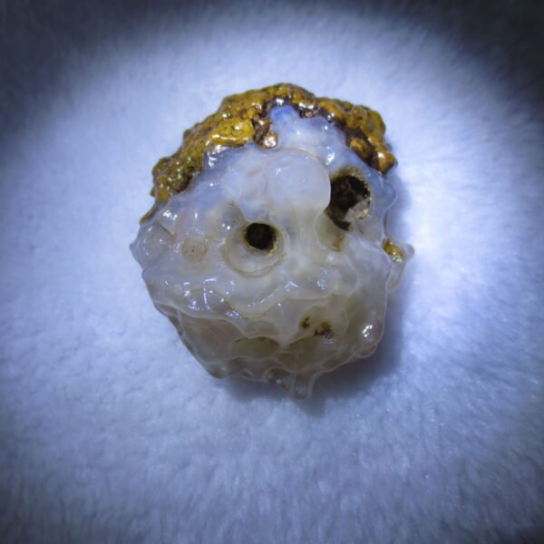 natural gobi eye stone，raw oracle eye agate，collectible crystal specimen (m93) (copy)