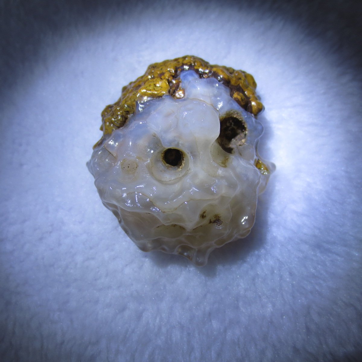 natural gobi eye stone，raw oracle eye agate，collectible crystal specimen (m93) (copy)