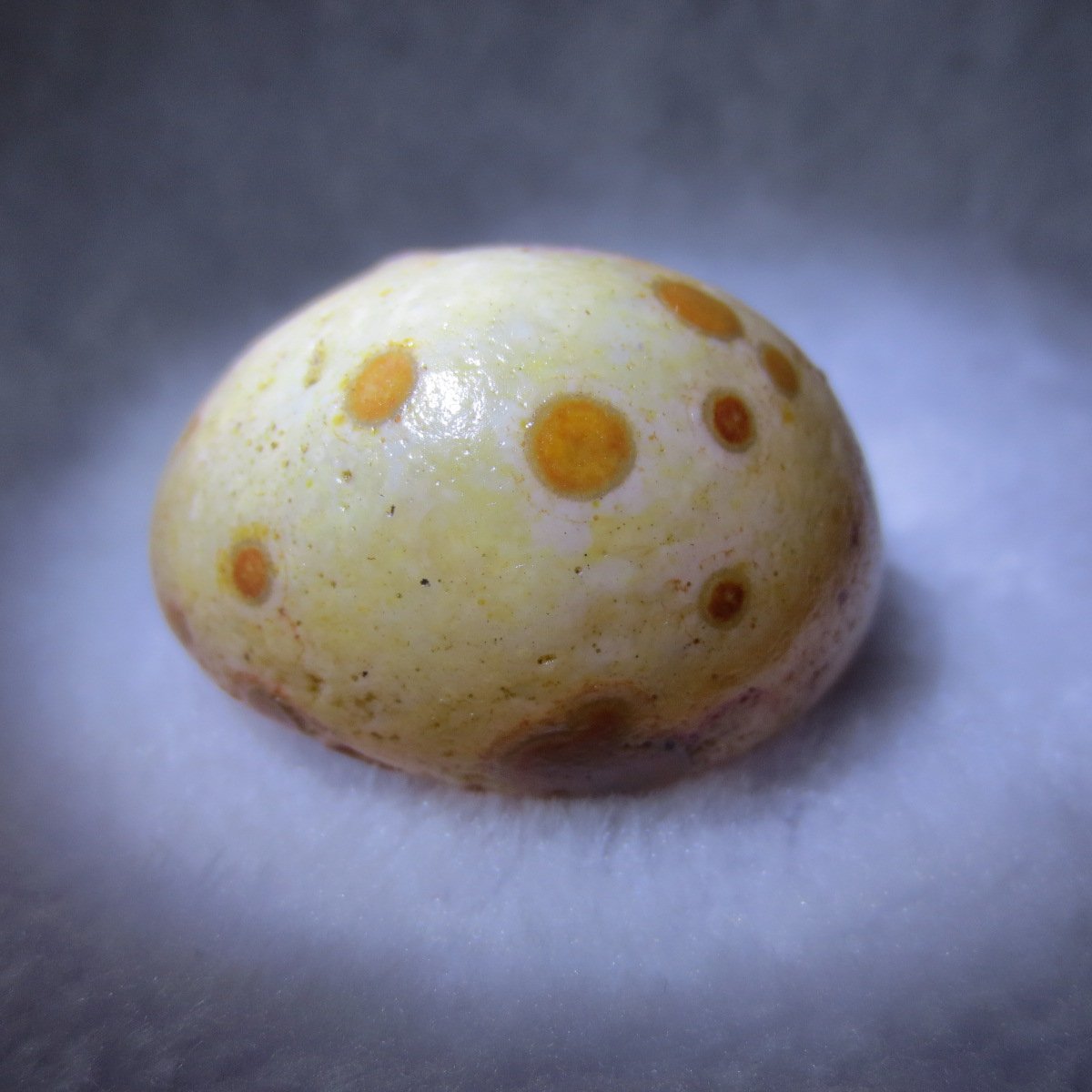 natural gobi eye stone，raw oracle eye agate，collectible crystal specimen (m99)