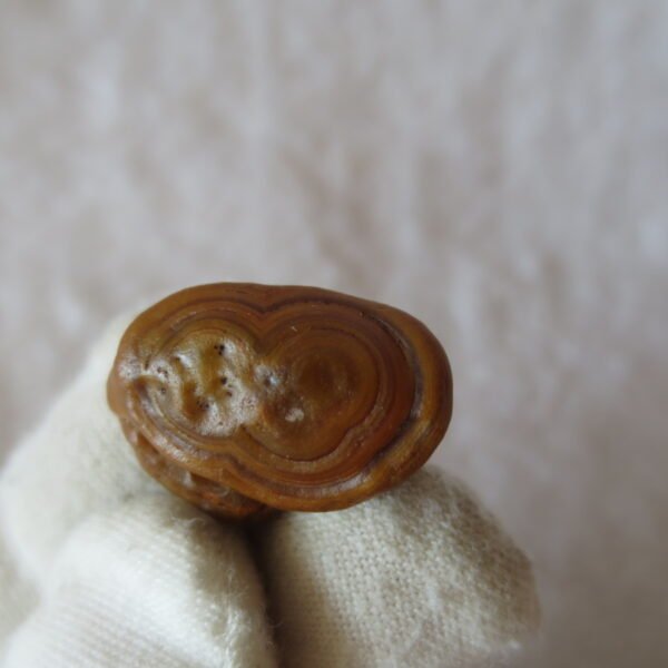tiny gobi desert eye agate natural collectible rough stone specimen (m266) (copy)