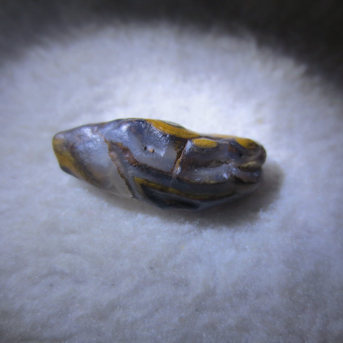 tiny gobi desert eye agate natural collectible rough stone specimen (m268) (copy)