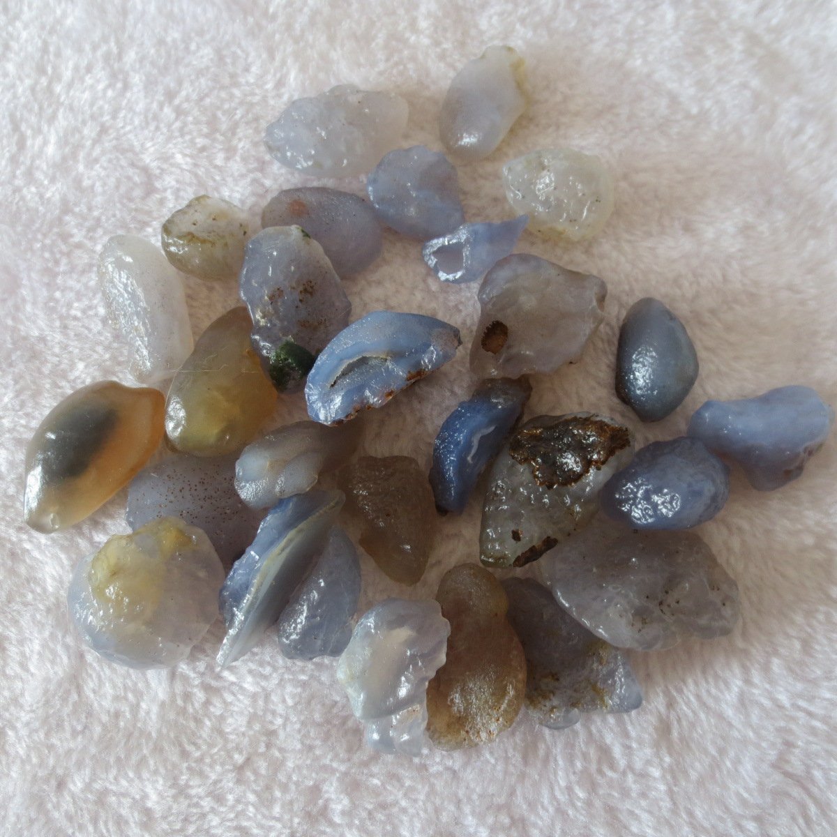 gobi desert candy raw rough stones natural gemstone specimen for collectors (p73)