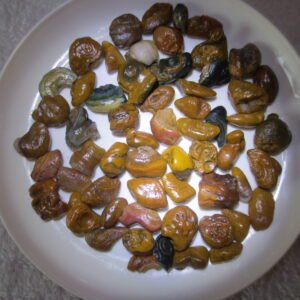 gobi desert candy raw rough stones natural gemstone specimen for collectors (p77)