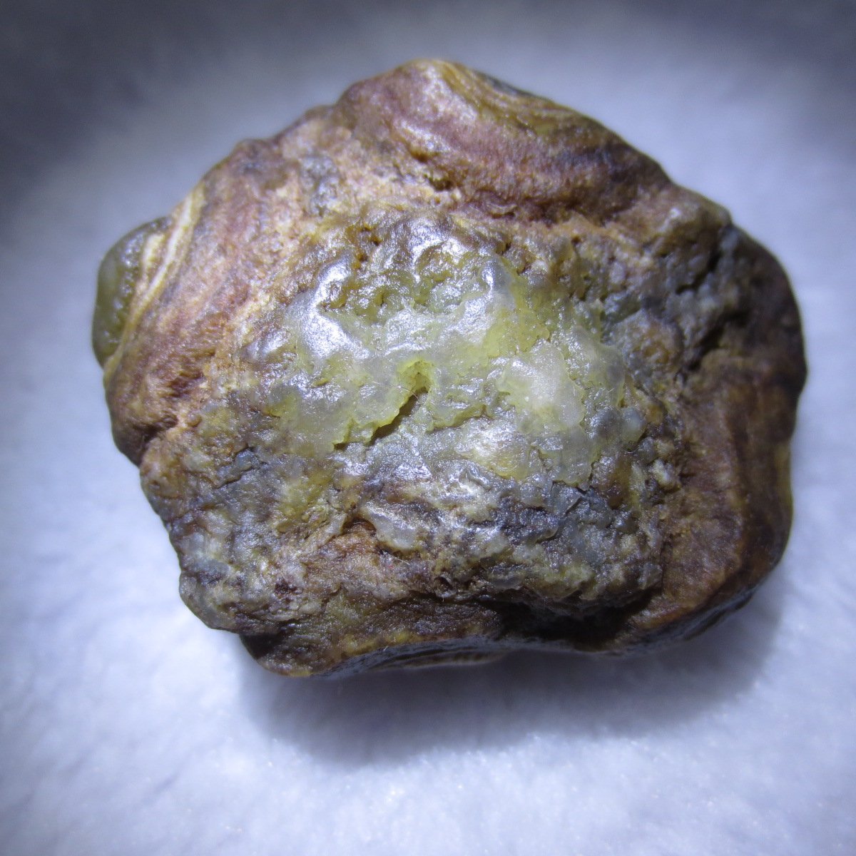 natural gobi eye stone，raw oracle eye agate，collectible crystal specimen (m112)