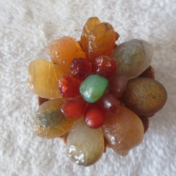 unique handmade gobi stone flower home decor, one‑of‑a‑kind (f01) (copy)