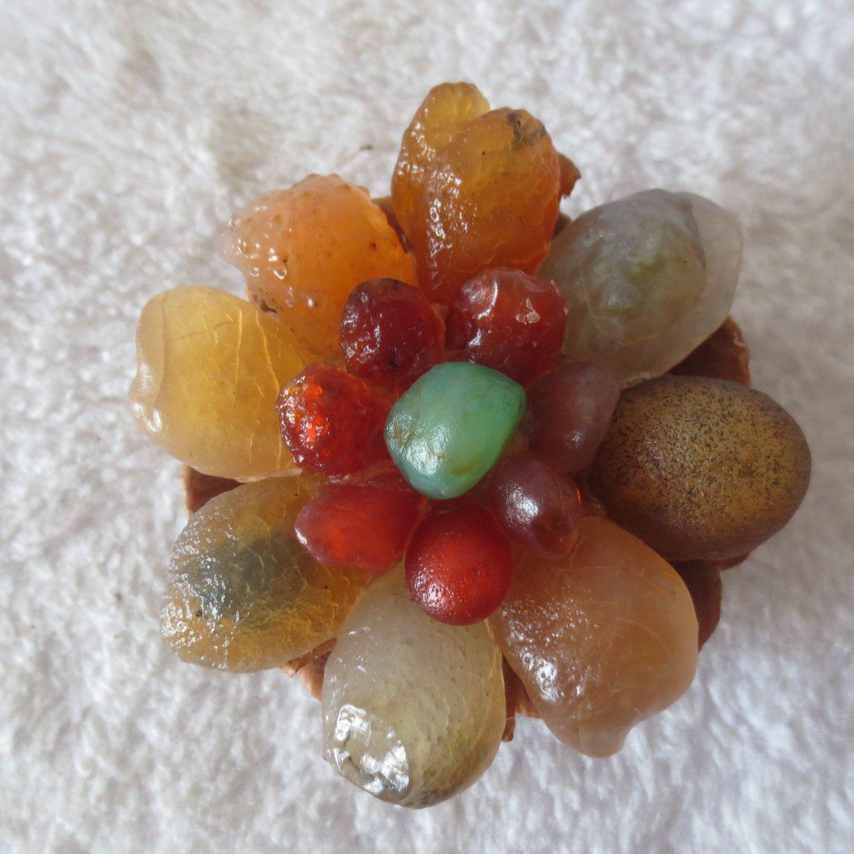 unique handmade gobi stone flower home decor, one‑of‑a‑kind (f01) (copy)