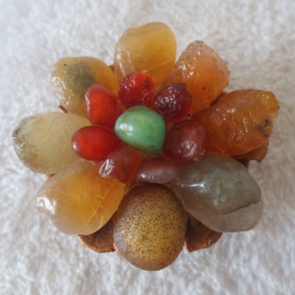 unique handmade gobi stone flower home decor, one‑of‑a‑kind (f01) (copy)