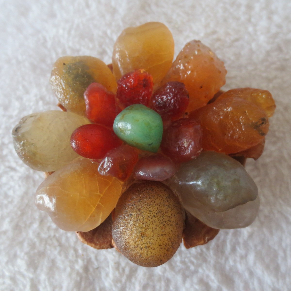 unique handmade gobi stone flower home decor, one‑of‑a‑kind (f01) (copy)