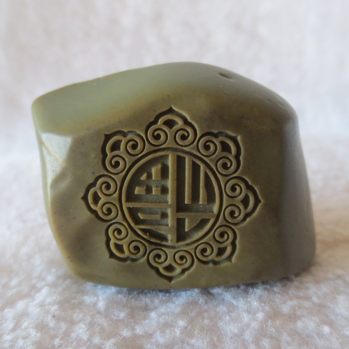 carved natural gobi mud stone decor decorative home ornament,one of a kind (l04)