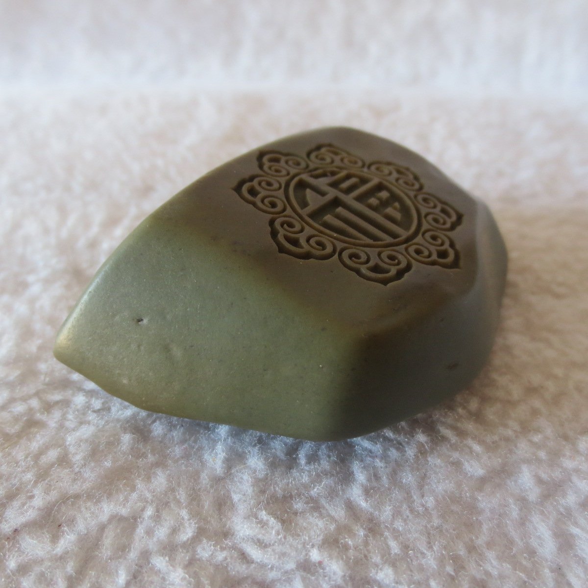 carved natural gobi mud stone decor decorative home ornament,one of a kind (l04)